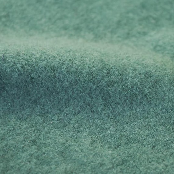 Knit wool fabric by the yard