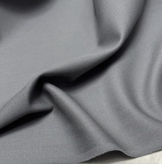 Worsted Wool fabric by the yard