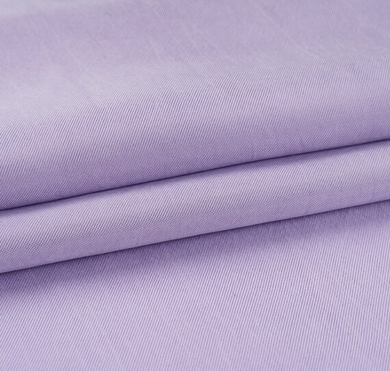 Lilac cupra cupro fabric by the yard