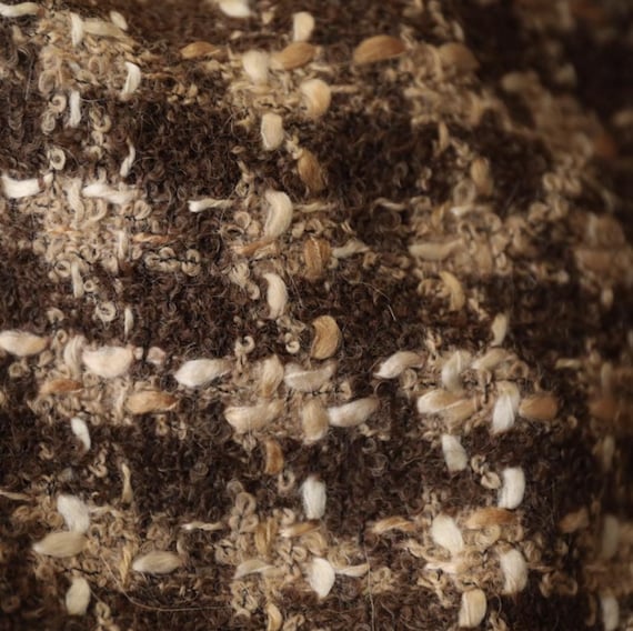 Tweed Wool fabric by the yard