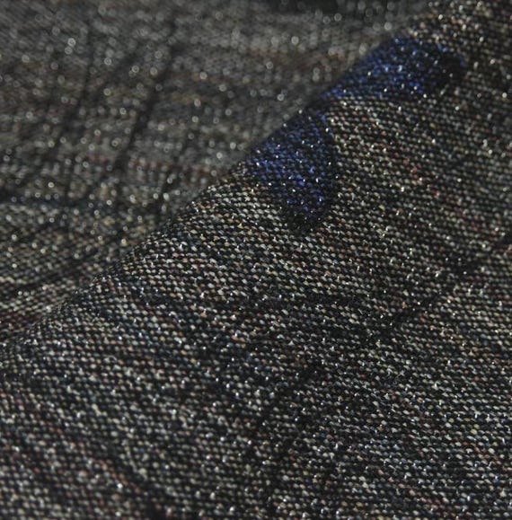 Shimmery Wool fabric by the yard