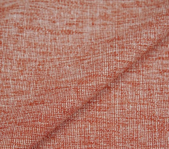 Tweed wool fabric by the yard