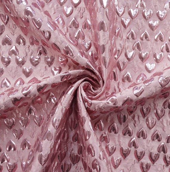 Jacquard brocade fabric by the yard