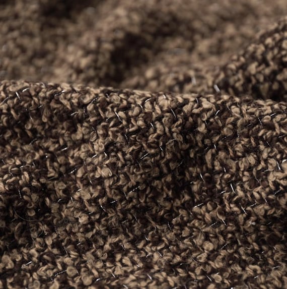 Tweed Wool fabric by the yard
