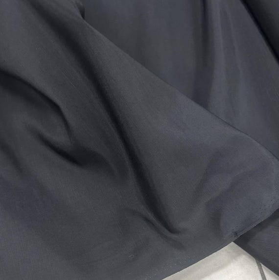 Silk linen fabric by the yard
