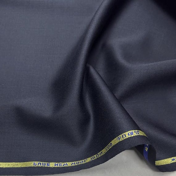 Worsted Wool fabric by the yard