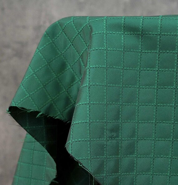 Jacquard brocade fabric by the yard