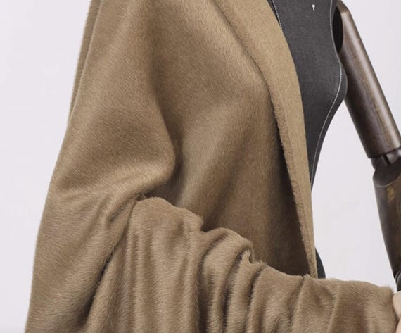 Alpaca wool fabric by the yard