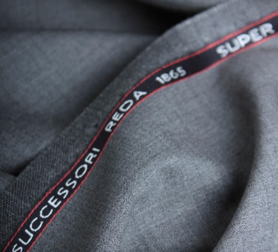 Italian Fabric Worsted Wool fabric by the yard