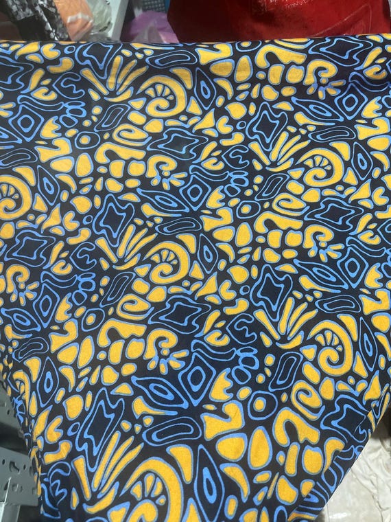 Print Knit silk fabric by the yard
