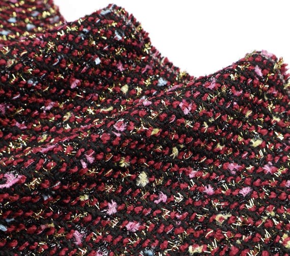 Tweed fabric by the yard