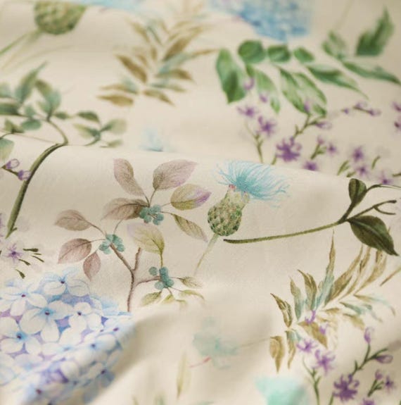 Print cotton fabric by the yard