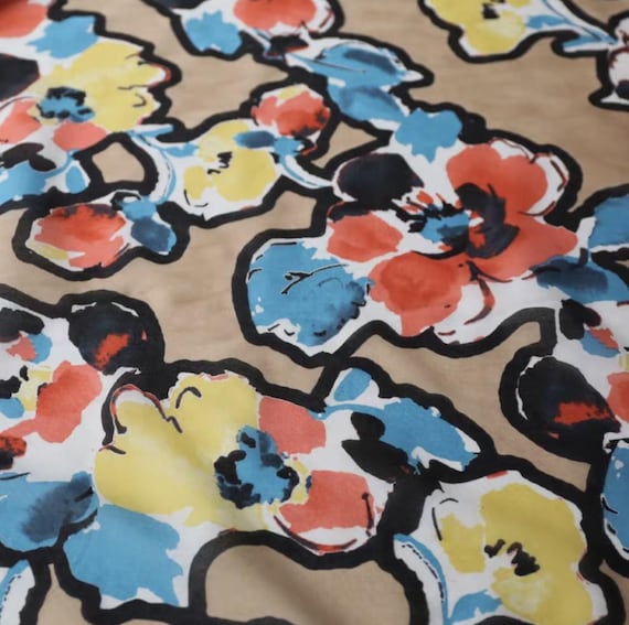 Print cotton fabric by the yard
