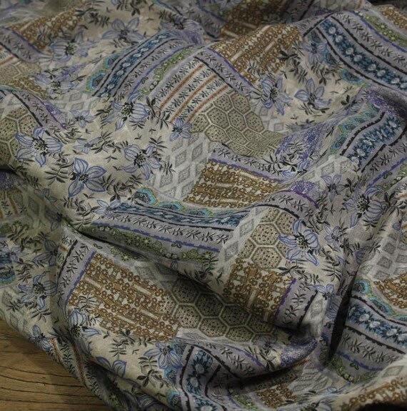 Print cupra fabric, Print cupro fabric by the yard