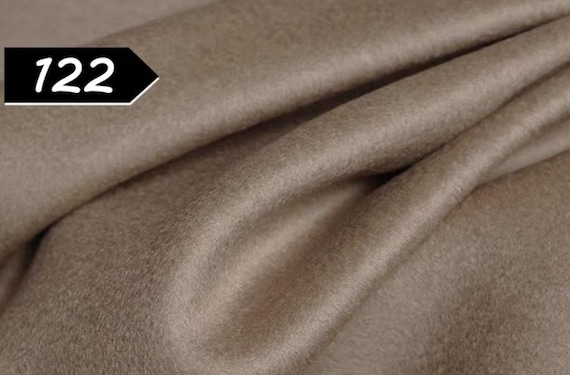 Cashmere wool fabric by the yard
