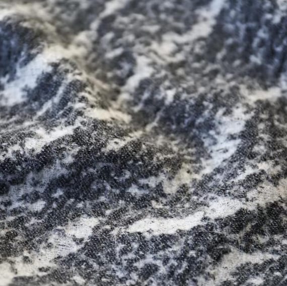 Jacquard Wool fabric by the yard