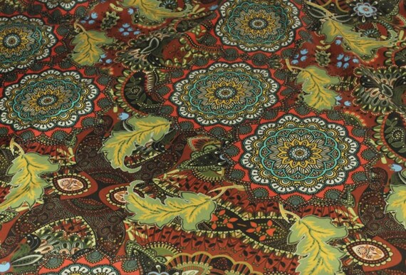 Print cupra fabric, Print cupro fabric by the yard