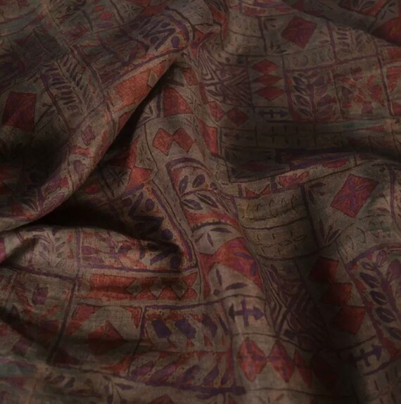 Print linen fabric by the yard