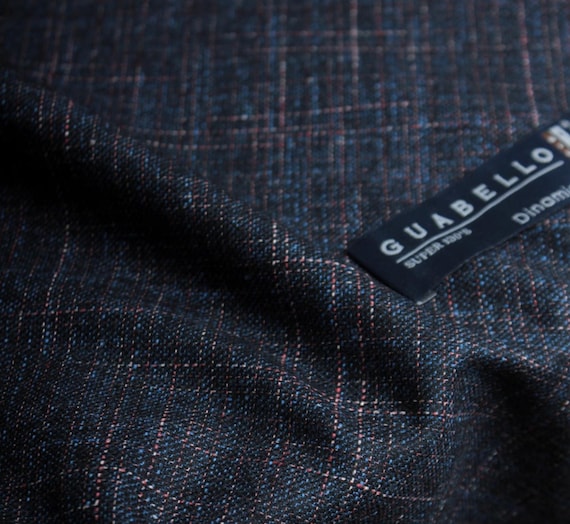 Italian Fabric Worsted Wool fabric by the yard
