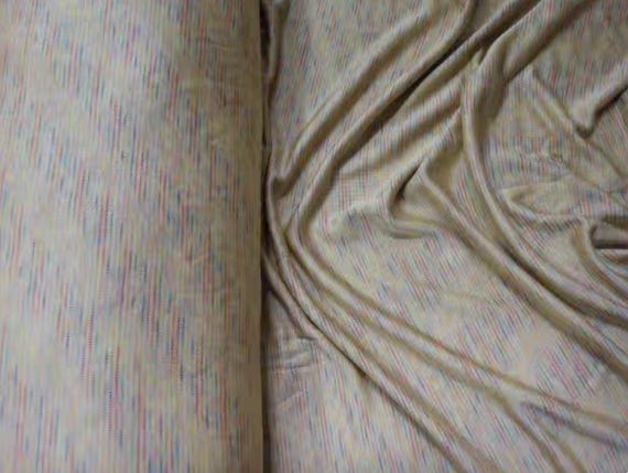 Knit silk jersey fabric by the yard