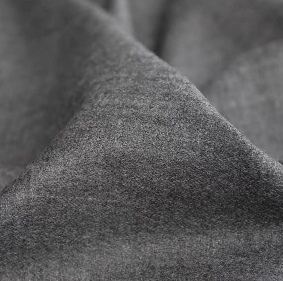 Textured Crepe Worsted Wool fabric by the yard