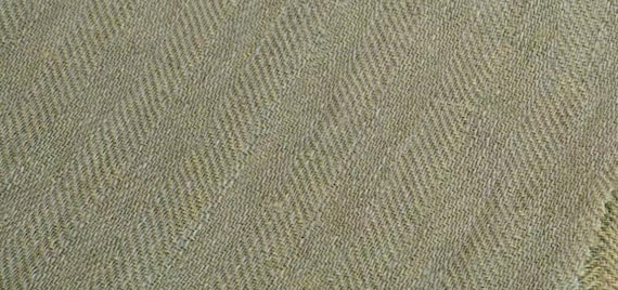 Herringbone linen fabric by the yard