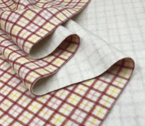 Multi color option plaid Double faced wool cashmere fabric, double sided woolen fabric by the yard