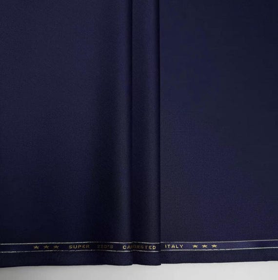 Worsted Wool fabric by the yard SUITING Fabric