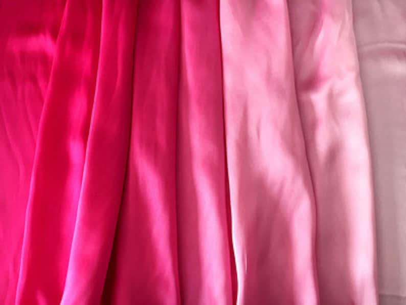 Ombre 100/% pure silk fabric by the yard