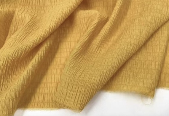 Textured tencel fabric by the yard