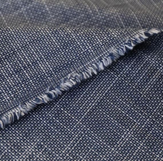 Yarn Dyed Linen cotton fabric by the yard