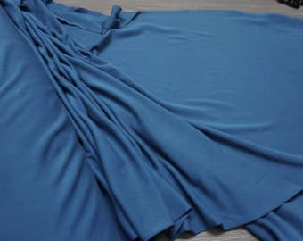Knit silk jersey fabric by the yard