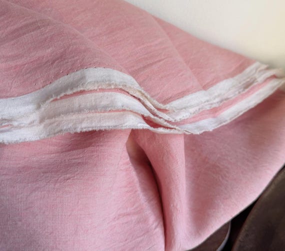 Yarn dyed iridescent linen fabric by the yard