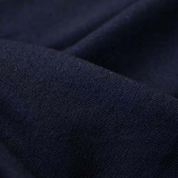 Knit wool fabric by the yard