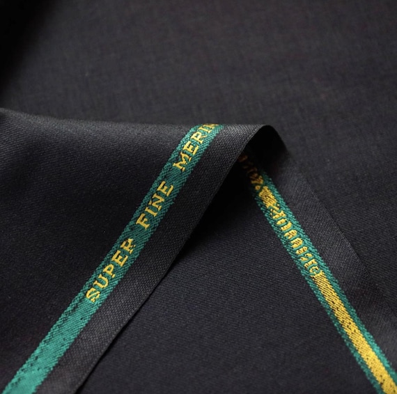 Worsted Wool fabric by the yard SUITING Fabric