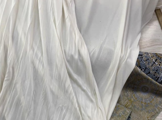 Knit silk fabric by the yard