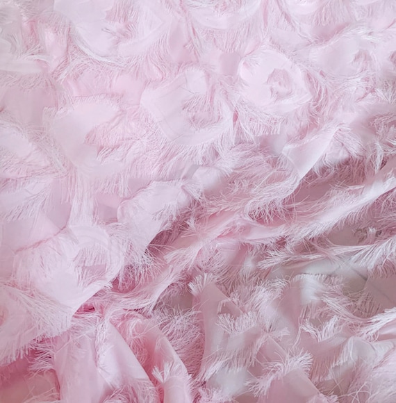 Fringed farbic, Tassel fabric, Jacquard fabric fabric by the yard