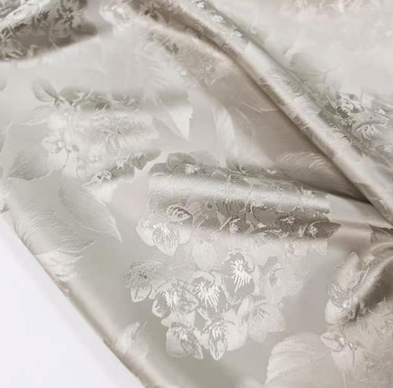 Jacquard viscose fabric by the yard