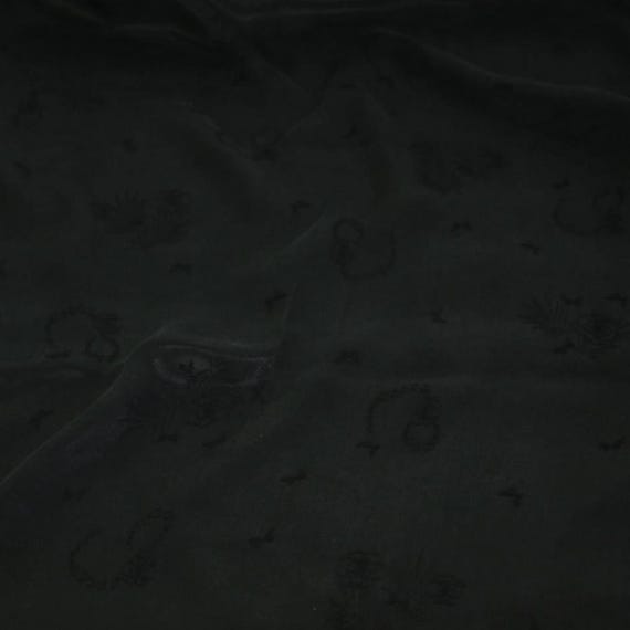 Jacquard cupra cupro fabric by the yard