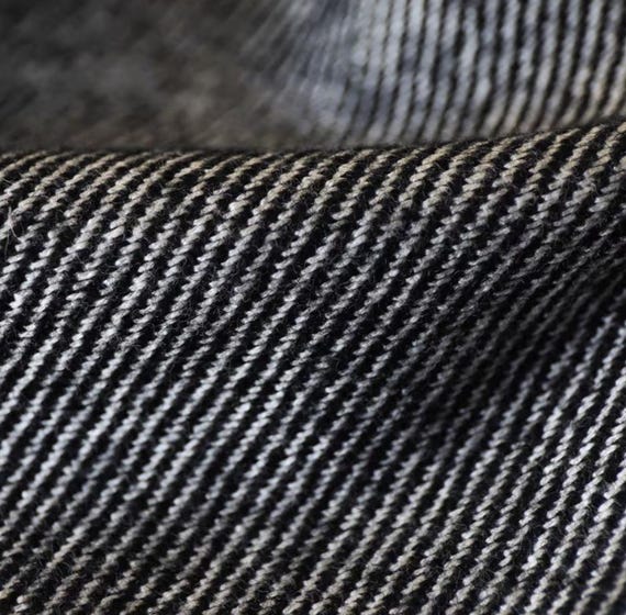Twill Wool fabric by the yard
