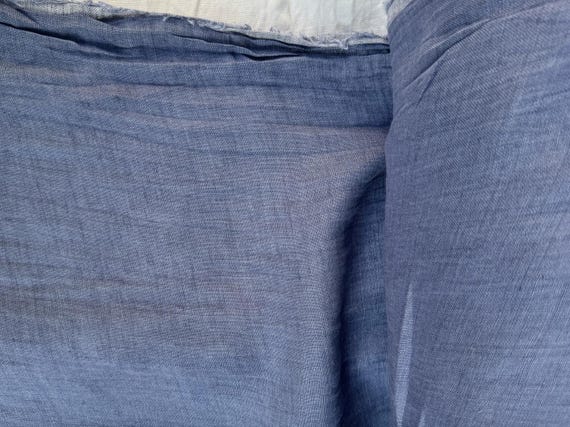 Yarn dyed linen fabric by the yard