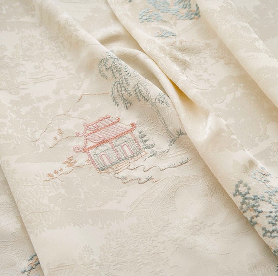 Jacquard fabric, Brocade fabric by the yard