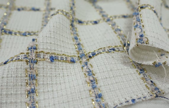Tweed fabric by the yard