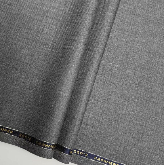 Worsted Wool fabric by the yard SUITING Fabric