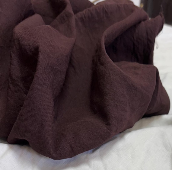 Linen viscose fabric by the yard