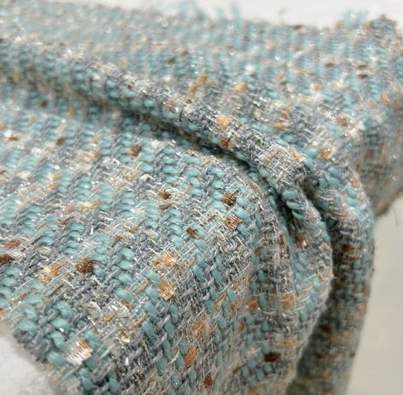 Tweed fabric by the yard