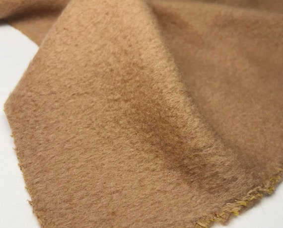 Alpaca wool fabric by the yard