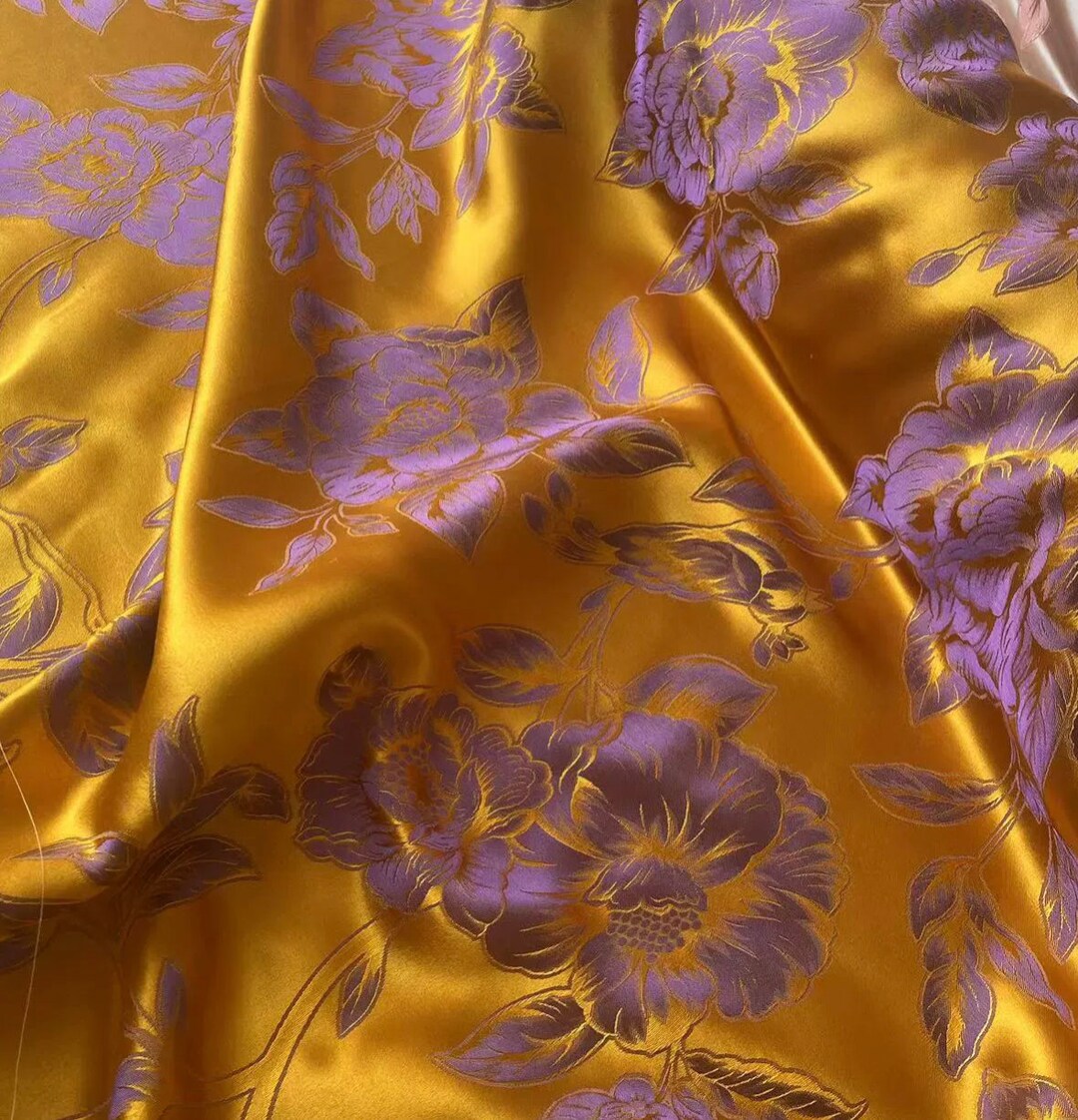 jacquard-seiden-stoff-meterware-etsy-de