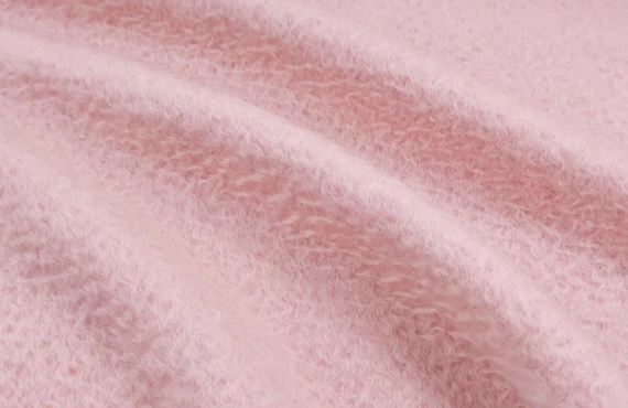 Mohair Alpaca Wool Knit fabric by the yard