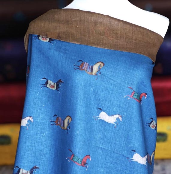 Print Hemp Fabric by the yard